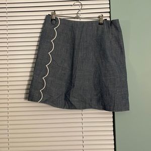 J Crew Linen Dress Skirt